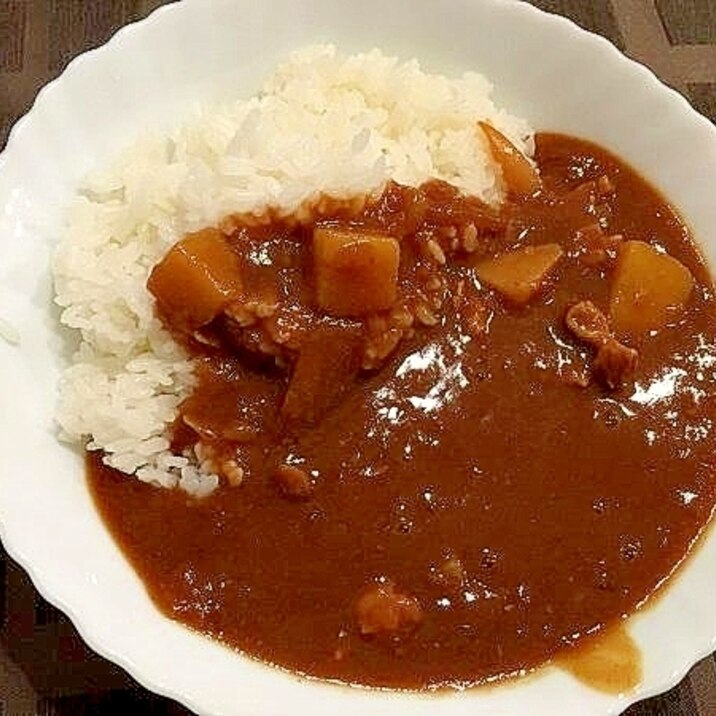 炒め玉ねぎのカレー